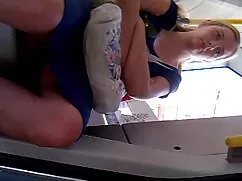 Nóng bạn gái trong sex dich tieng phòng tắm của cô